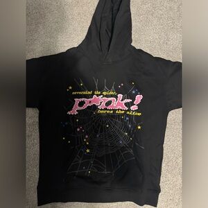 Black Pink Spyder Hoodie (Brand New)